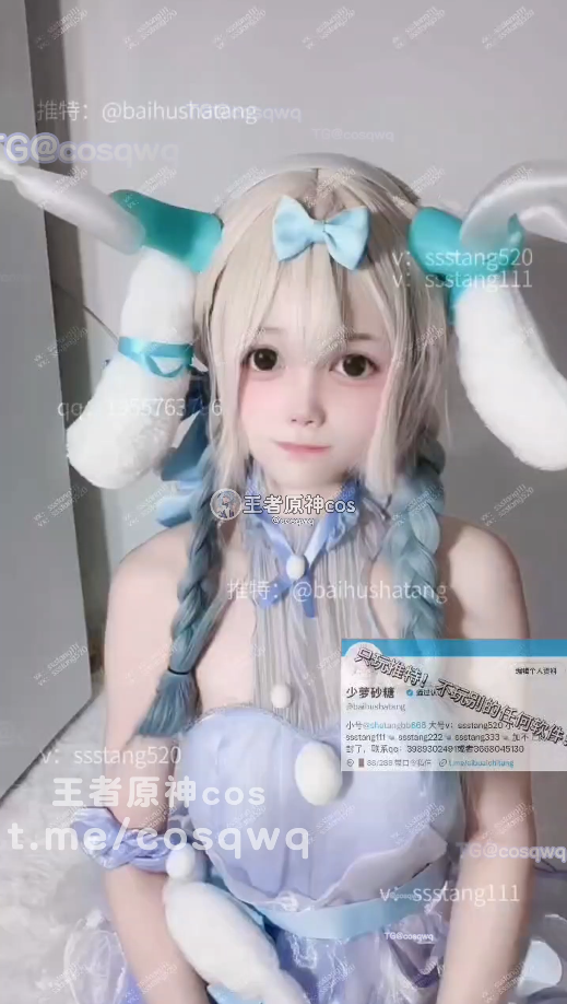 【已补】极品少萝 砂糖 cos王者荣耀角色 【1V 541MB】